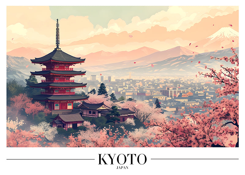 TRAVEL ART KYOTO JAPAN