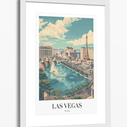 TRAVEL ART LAS VEGAS USA