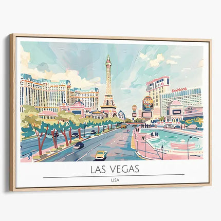 TRAVEL ART LAS VEGAS USA