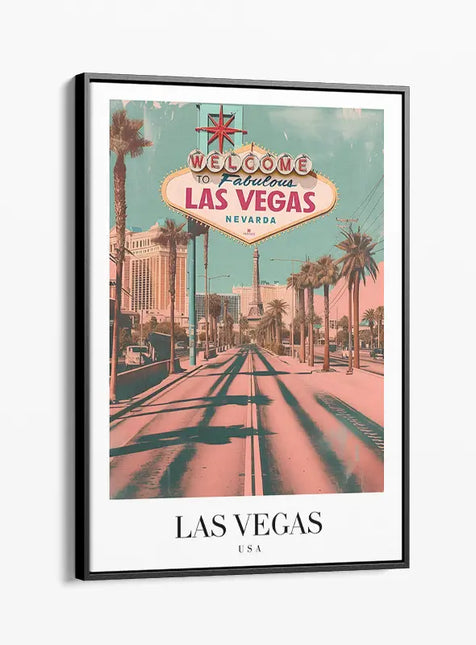 TRAVEL ART LAS VEGAS USA