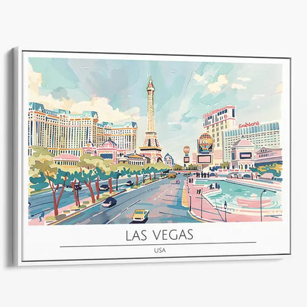 TRAVEL ART LAS VEGAS USA