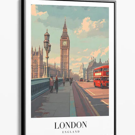 TRAVEL ART LONDON ENGLAND