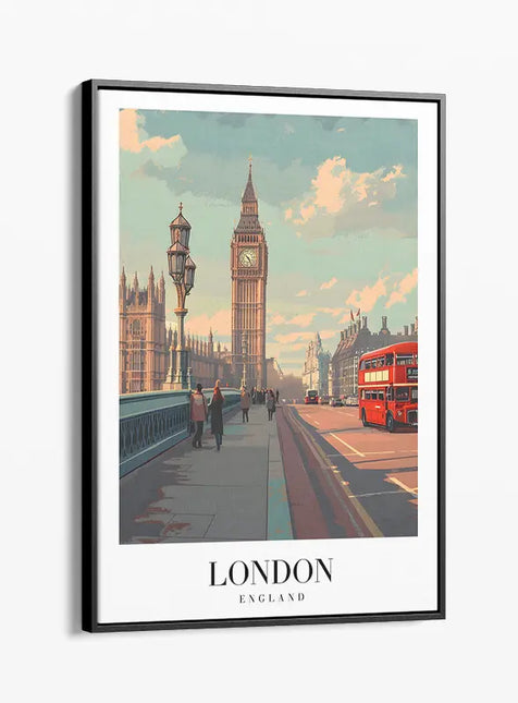 TRAVEL ART LONDON ENGLAND