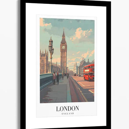 TRAVEL ART LONDON ENGLAND