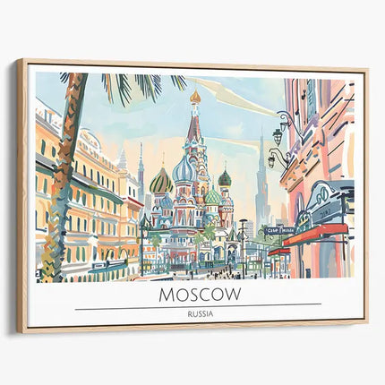 TRAVEL ART MOSCOW RUSSIA