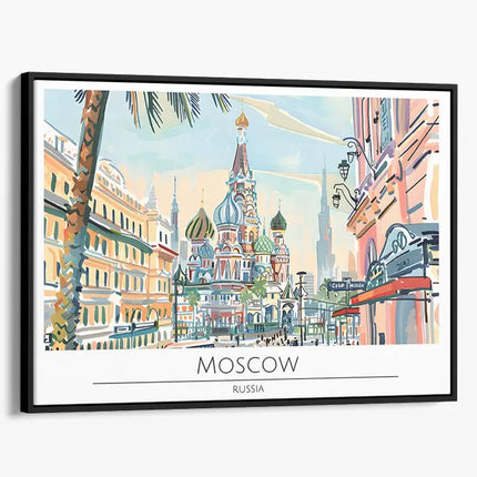 TRAVEL ART MOSCOW RUSSIA