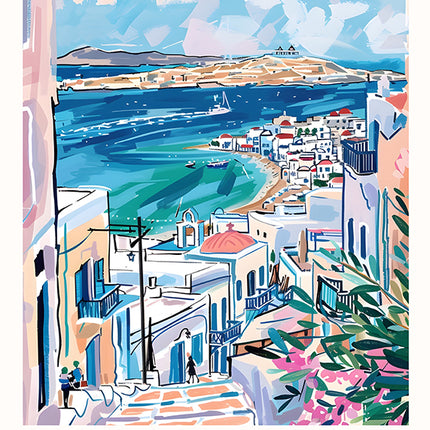 TRAVEL ART MYKONOS GREECE