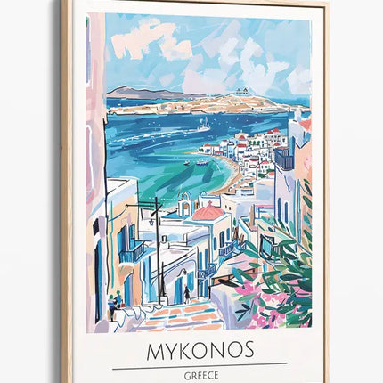 TRAVEL ART MYKONOS GREECE