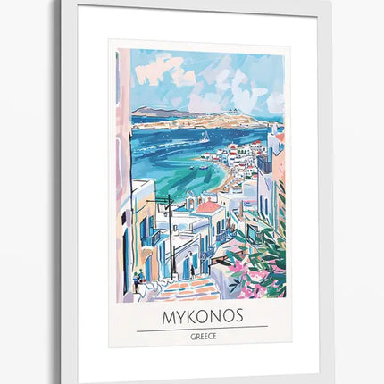 TRAVEL ART MYKONOS GREECE