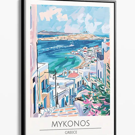 TRAVEL ART MYKONOS GREECE