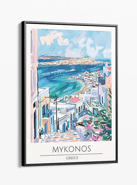 TRAVEL ART MYKONOS GREECE