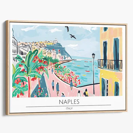 TRAVEL ART NAPLES ITALY