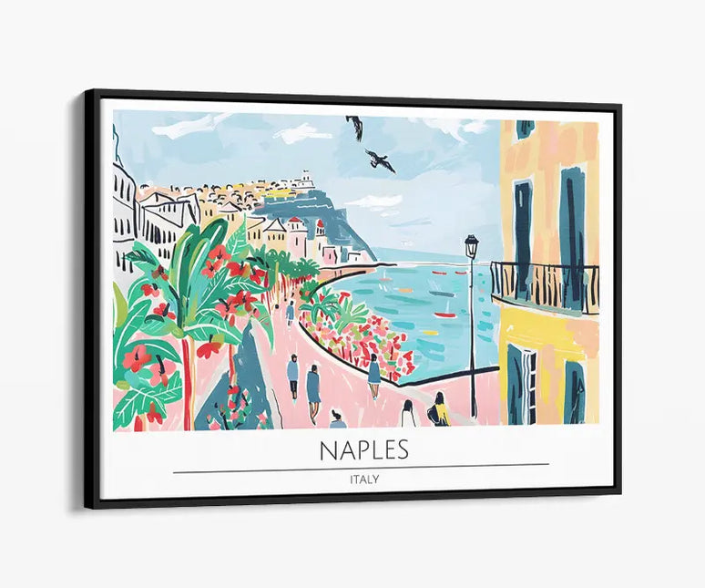 TRAVEL ART NAPLES ITALY