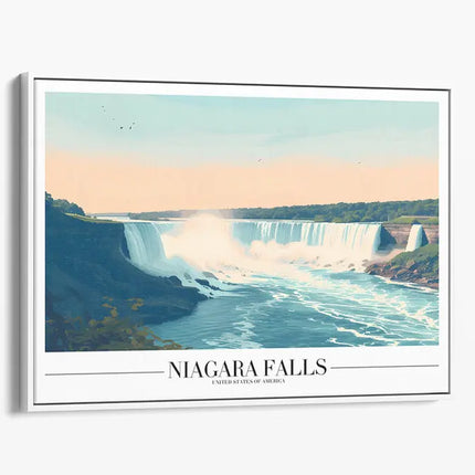 TRAVEL ART NIAGARA FALLS USA