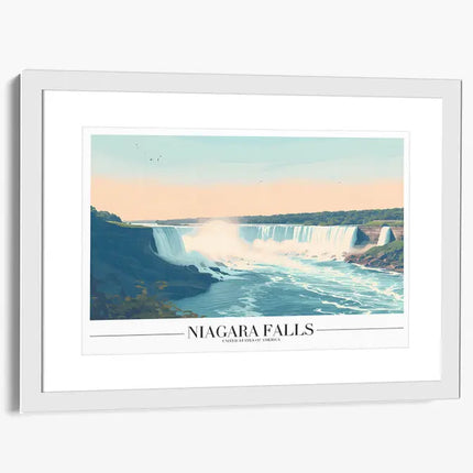 TRAVEL ART NIAGARA FALLS USA