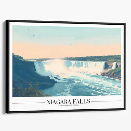 TRAVEL ART NIAGARA FALLS USA