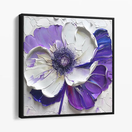POPPY PALETTE KNIFE PAINTING CANVAS & ART PRINTS