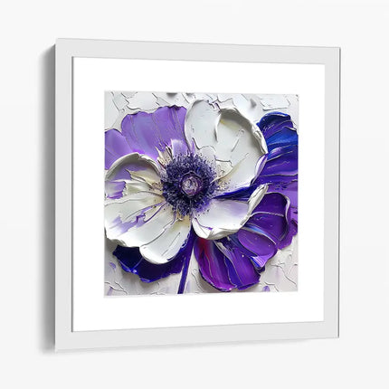 POPPY PALETTE KNIFE PAINTING CANVAS & ART PRINTS