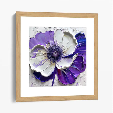 POPPY PALETTE KNIFE PAINTING CANVAS & ART PRINTS