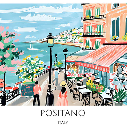 TRAVEL ART POSITANO ITALY