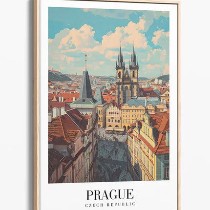 TRAVEL ART PRAGUE CZECH REPUBLIC