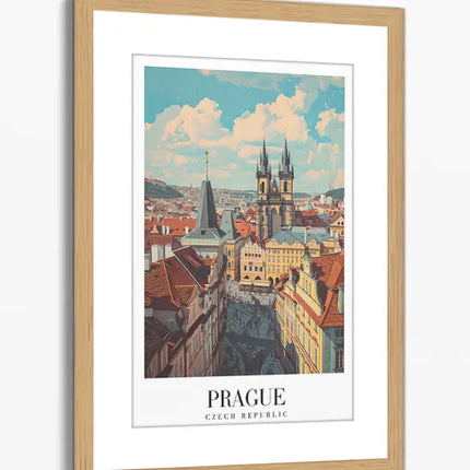 TRAVEL ART PRAGUE CZECH REPUBLIC