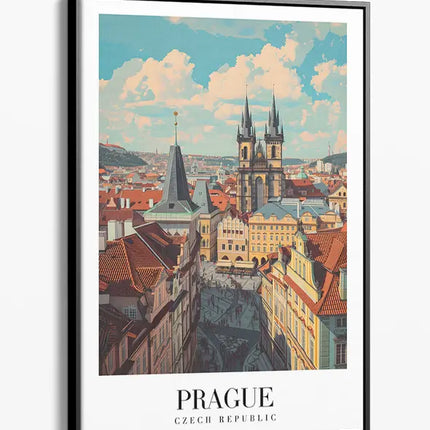 TRAVEL ART PRAGUE CZECH REPUBLIC