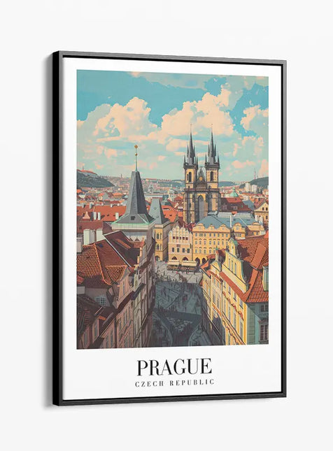 TRAVEL ART PRAGUE CZECH REPUBLIC