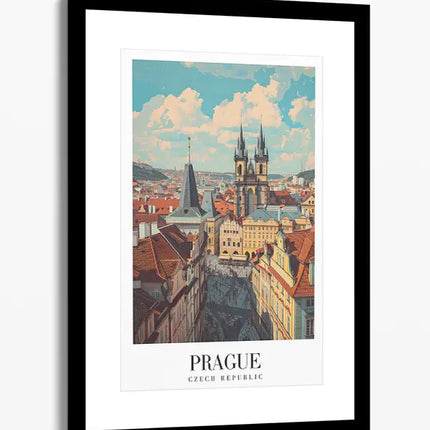 TRAVEL ART PRAGUE CZECH REPUBLIC