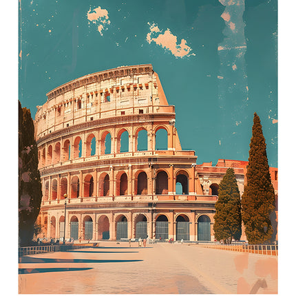 TRAVEL ART ROME ITALY