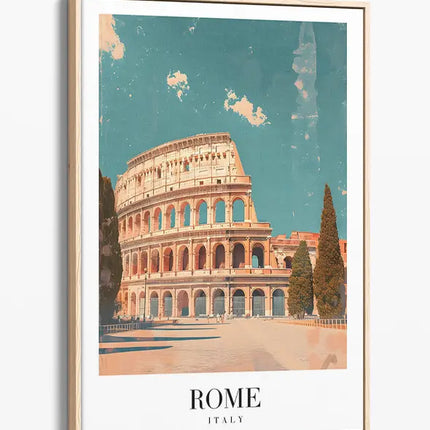 TRAVEL ART ROME ITALY