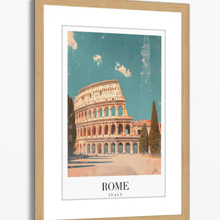 TRAVEL ART ROME ITALY