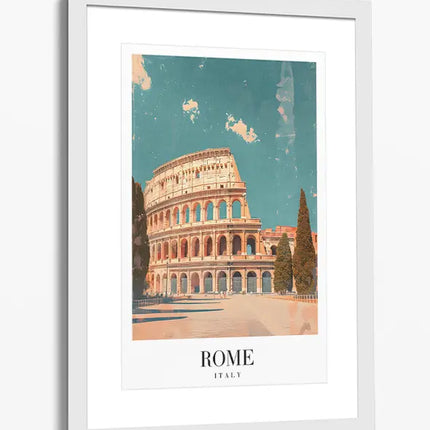 TRAVEL ART ROME ITALY