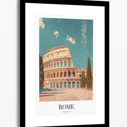 TRAVEL ART ROME ITALY