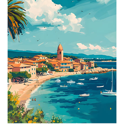 TRAVEL ART SAINT TROPEZ FRANCE