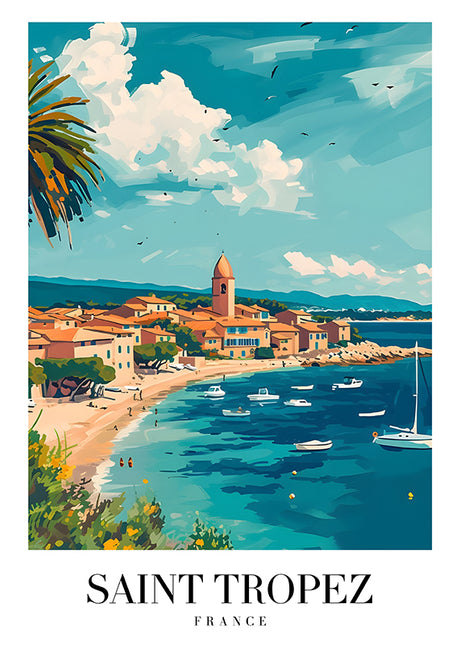 TRAVEL ART SAINT TROPEZ FRANCE