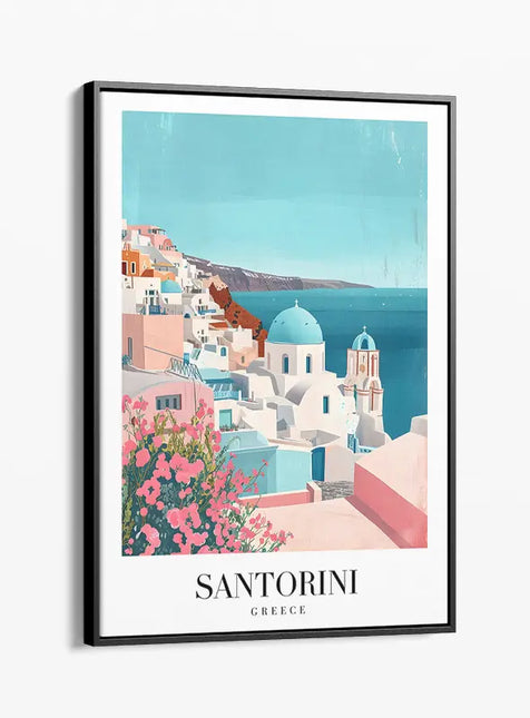 TRAVEL ART SANTORINI GREECE