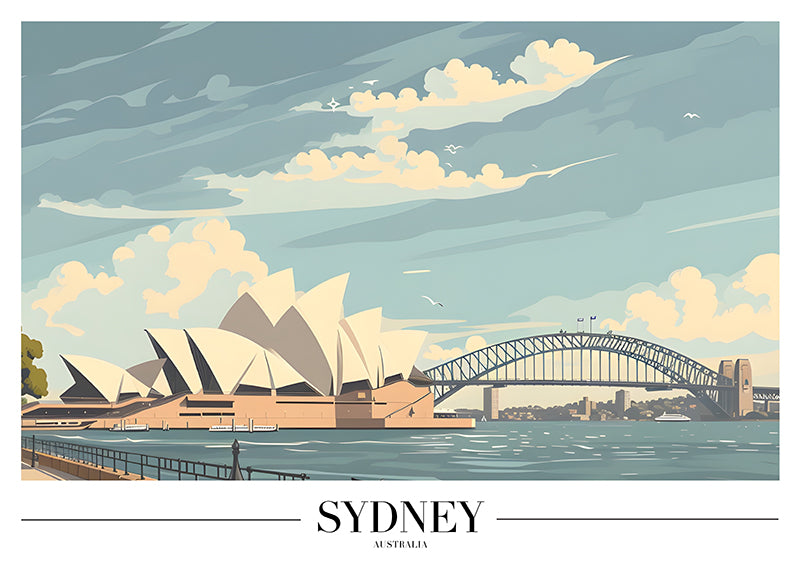 TRAVEL ART SYDNEY AUSTRALIA