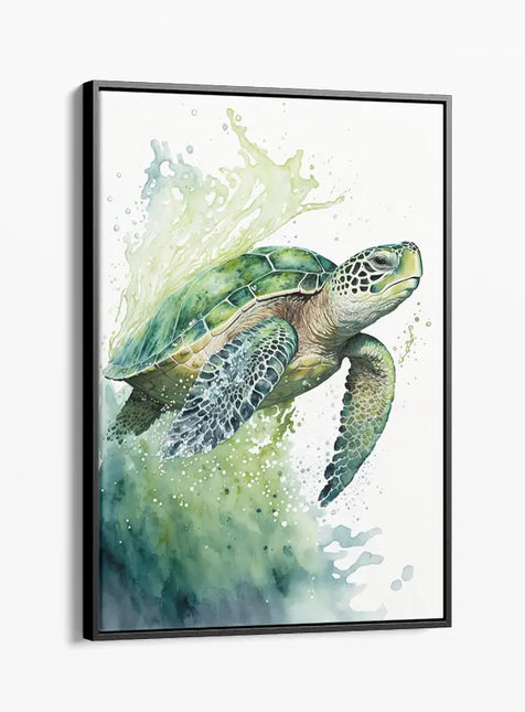 ANIMAL ART TURTLE