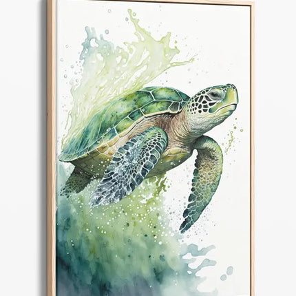 ANIMAL ART TURTLE
