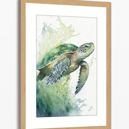 ANIMAL ART TURTLE