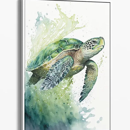 ANIMAL ART TURTLE