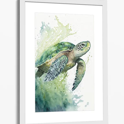 ANIMAL ART TURTLE