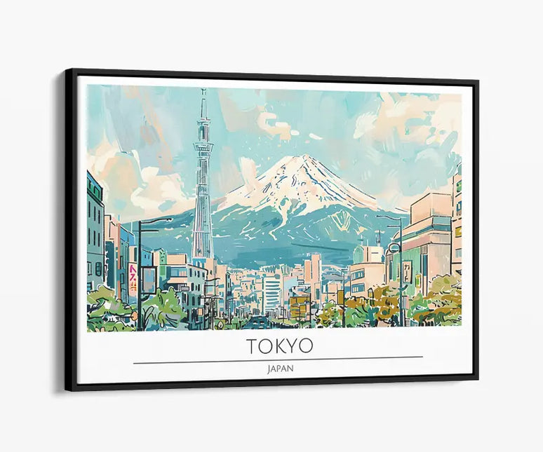 TRAVEL ART TOKYO JAPAN