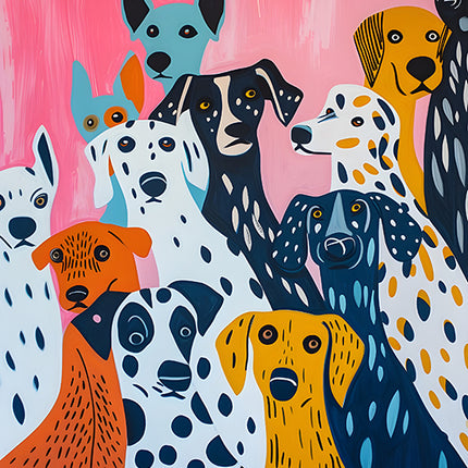 ANIMAL ART DOGS