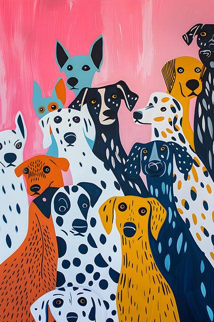 ANIMAL ART DOGS