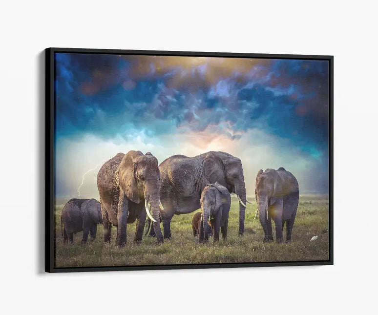 ANIMAL ART ELEPHANTS