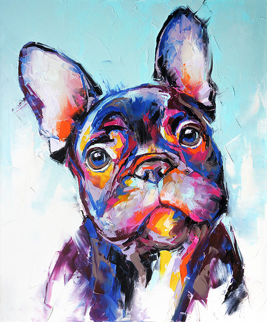 ANIMAL ART DOG FRENCH BULLDOG