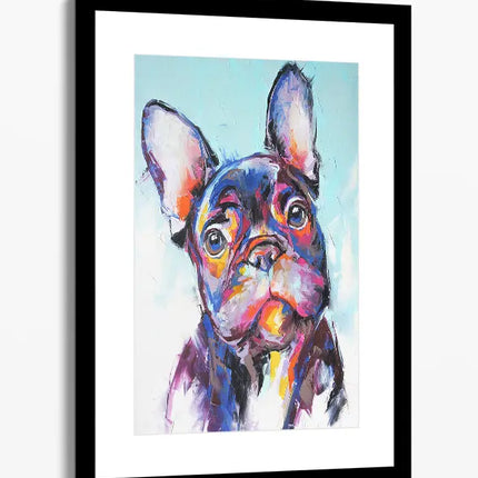 ANIMAL ART DOG FRENCH BULLDOG