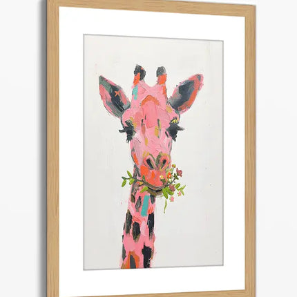 ANIMAL ART GIRAFFE